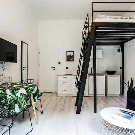 Nw Studio Black & White Z Ogrodem I Parkingiem Apartmán Sopoty